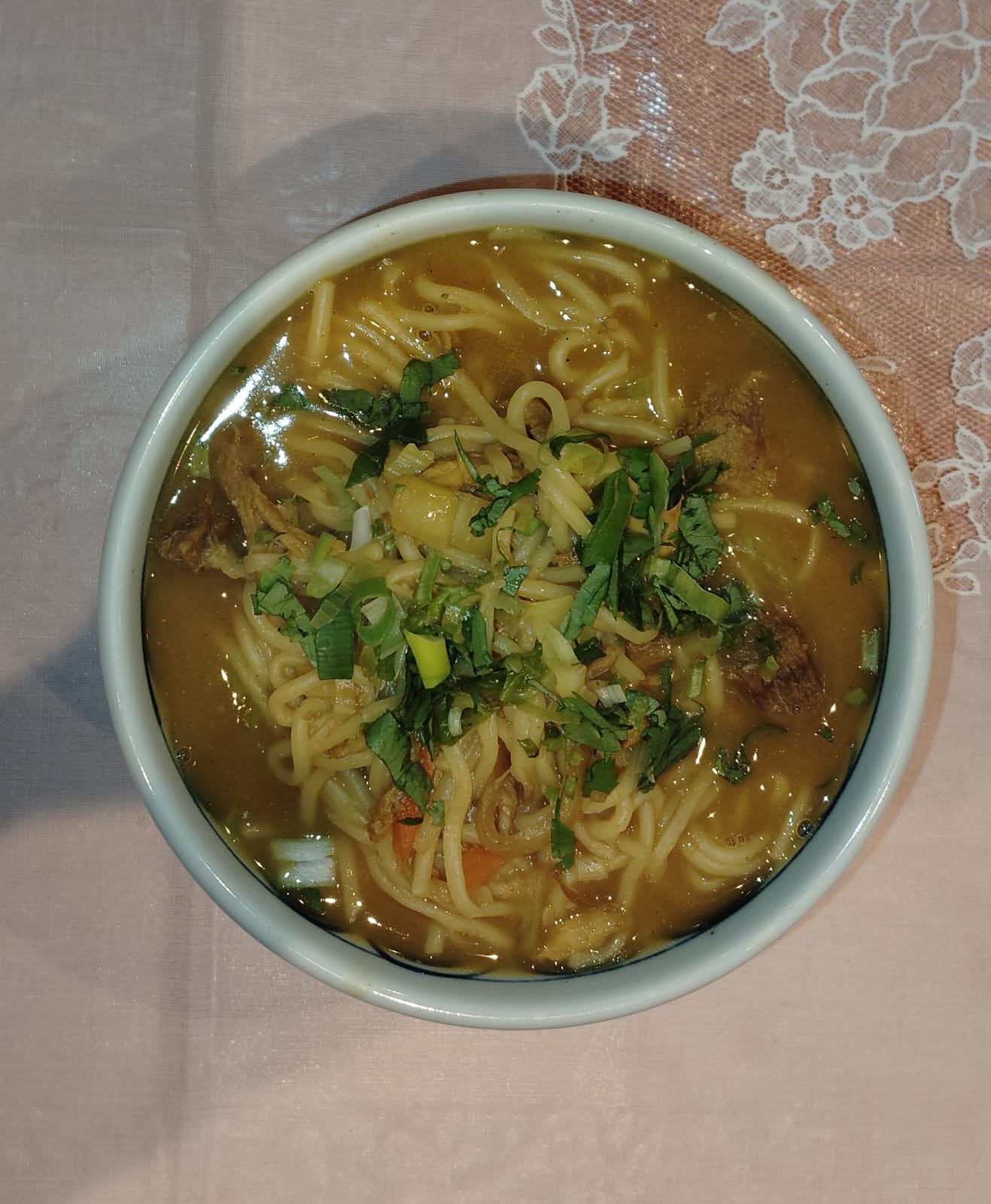 Thukpa noodle soup